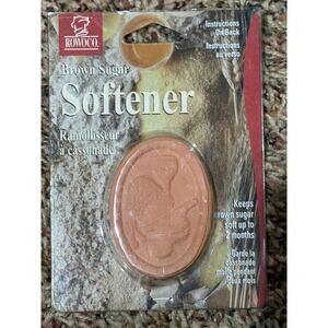 NWB Deadstock Rowoco Brown Sugar Softener Clay Disk